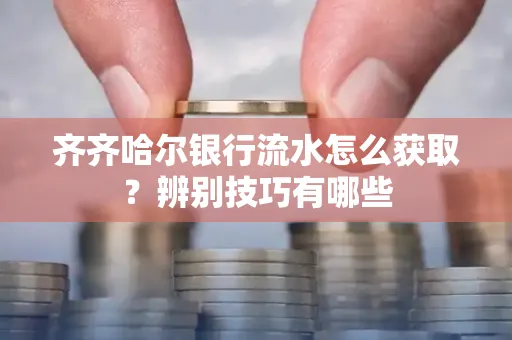 齐齐哈尔银行流水怎么获取?辨别技巧有哪些